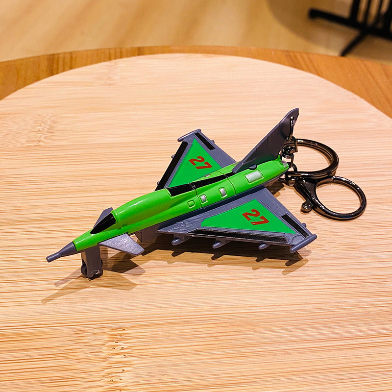 Wholesale Alloy Helicopter Three-dimensional Keychain